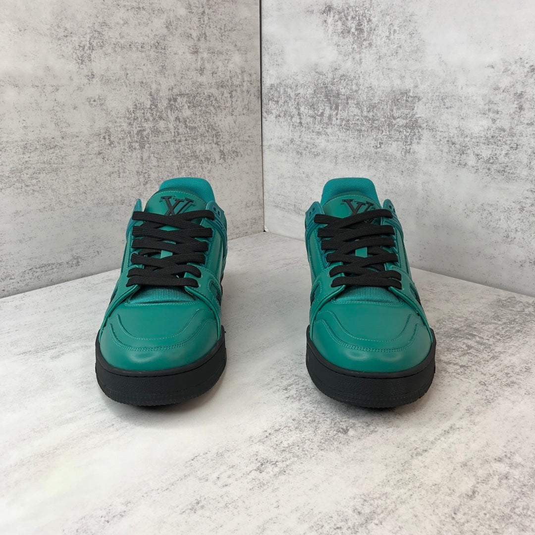 Louis Vuitton Trainers "Green-Black"