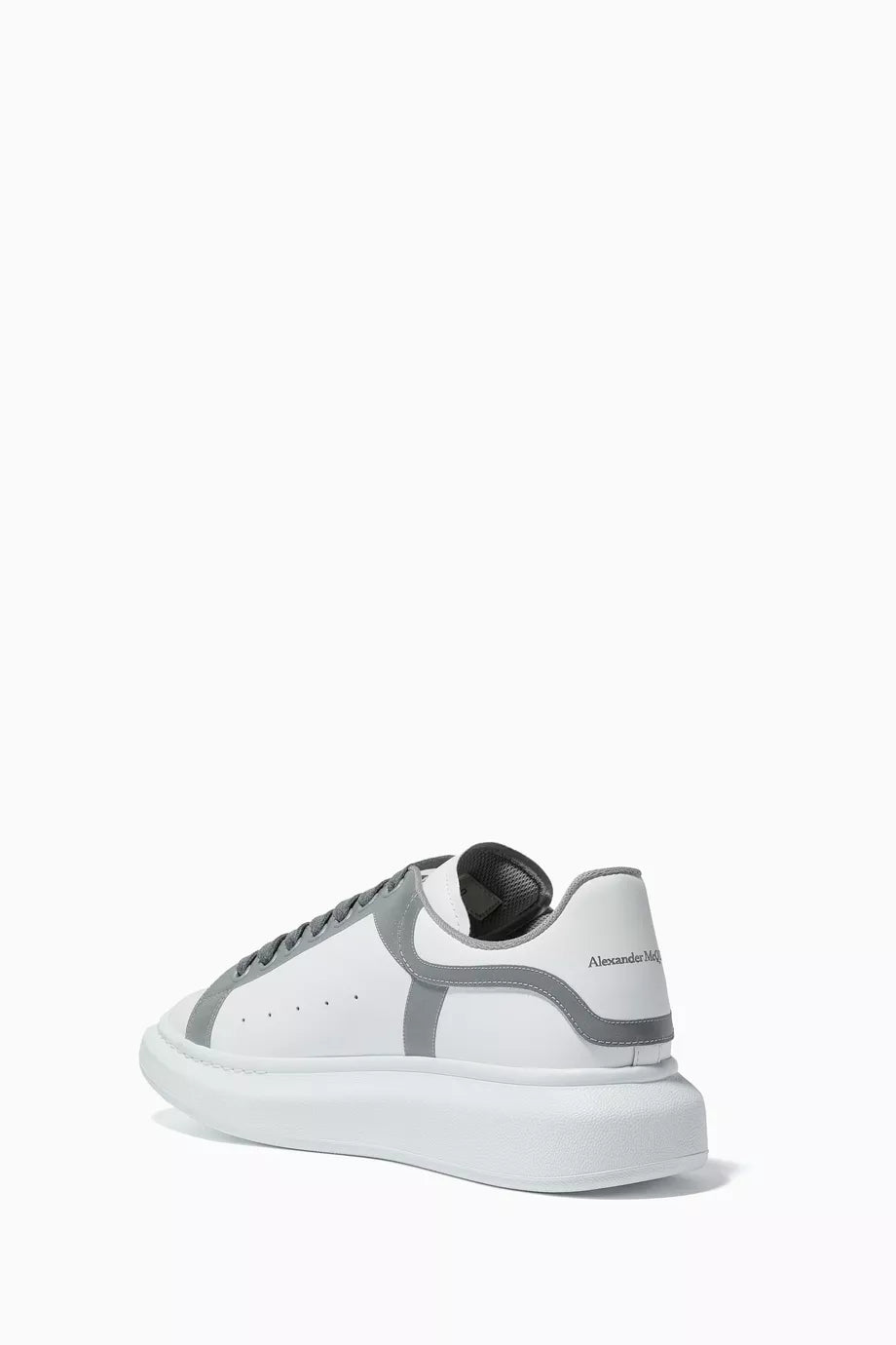 Alexander McQueen Oversized "White-Silver"