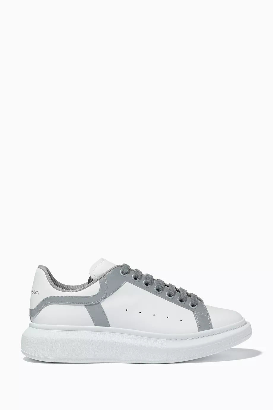 Alexander McQueen Oversized "White-Silver"