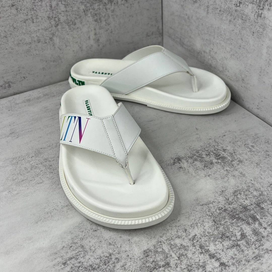 Valentino Garavani Flip-Flops "White-Multicolour"