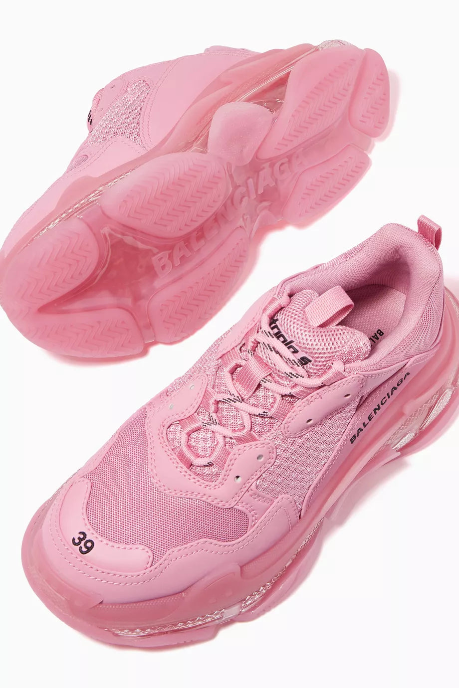 Balenciaga Triple S "Clear Sole Pink"
