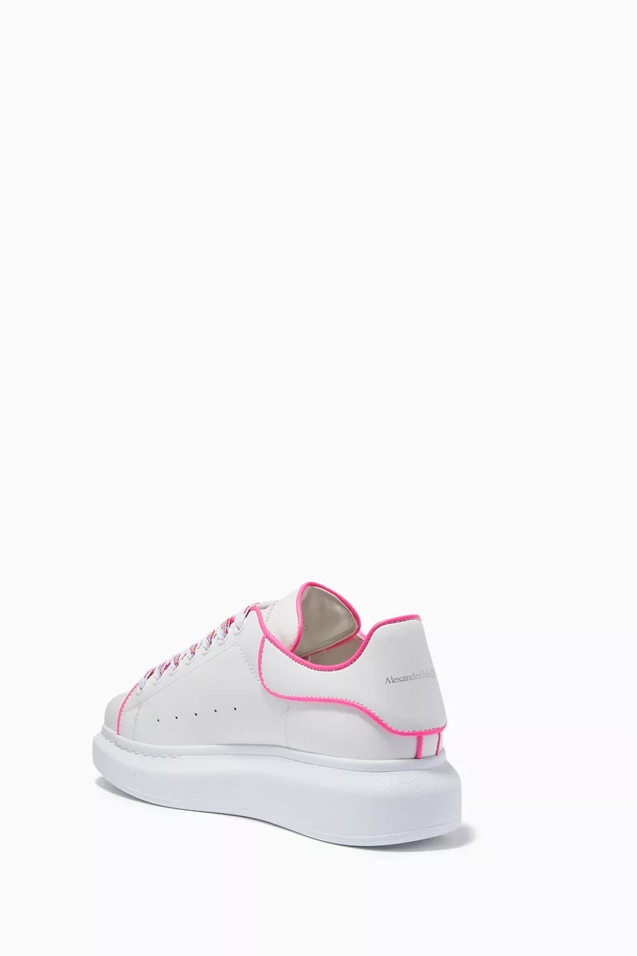 Alexander McQueen Oversized "Fluo Pink Outline"