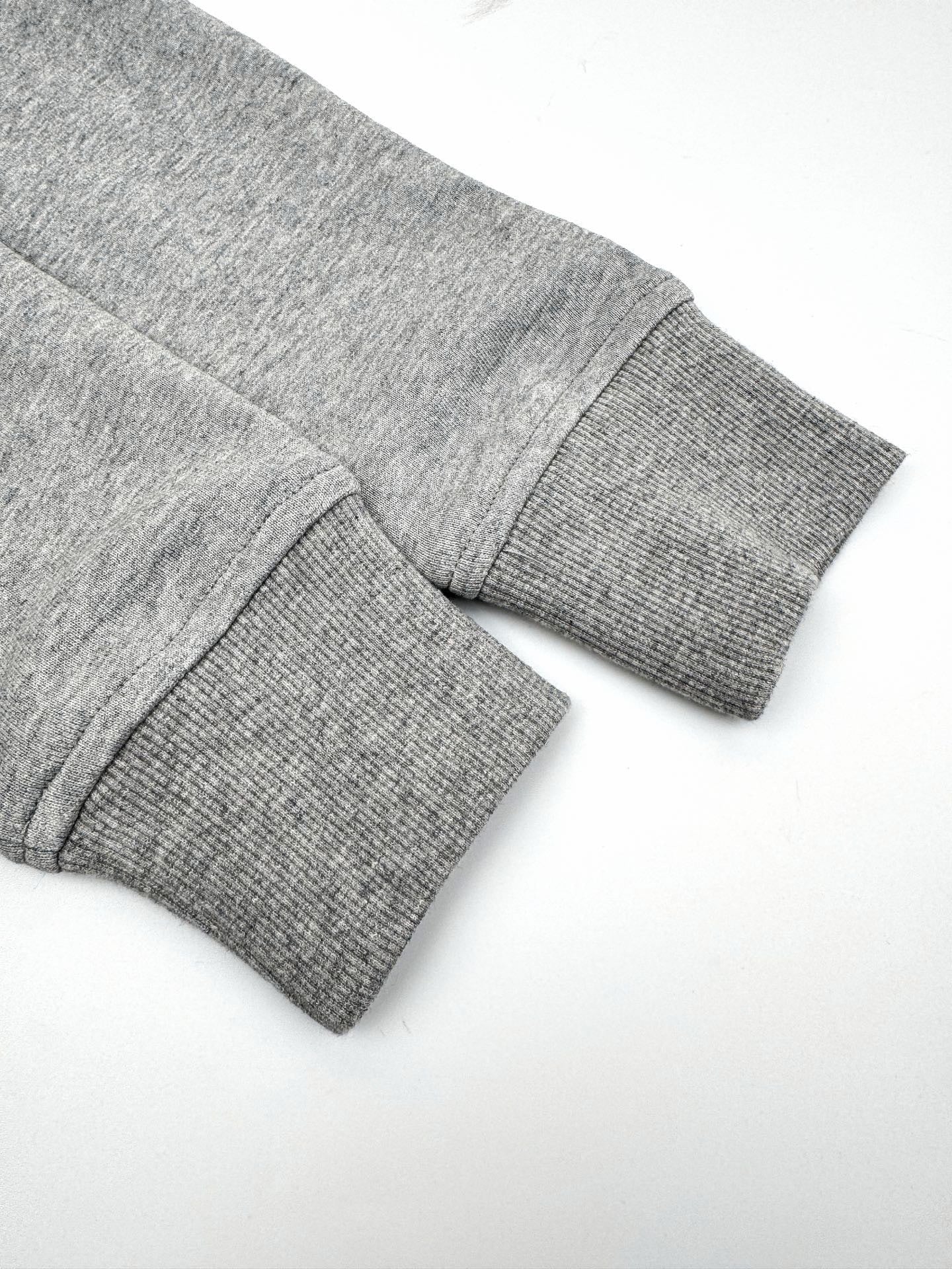 Ami Paris Zip-Up Hoodie "Grey"