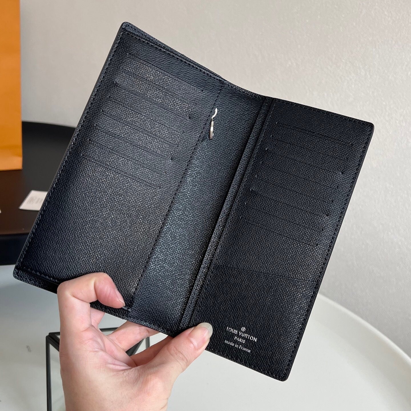 Louis Vuitton Brazza Wallet "Taiga Leather"