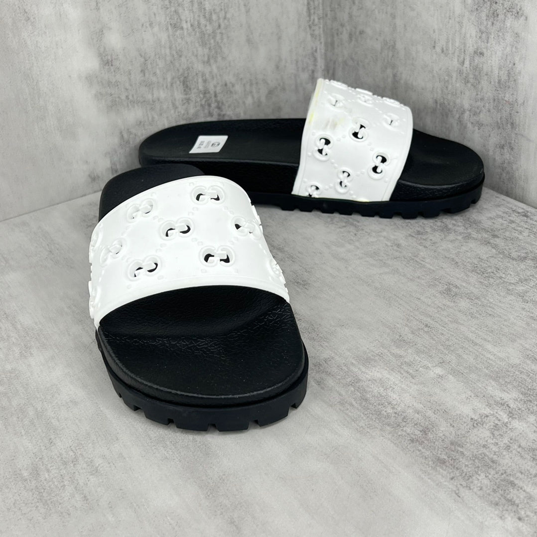 Gucci Slides "White-Black"