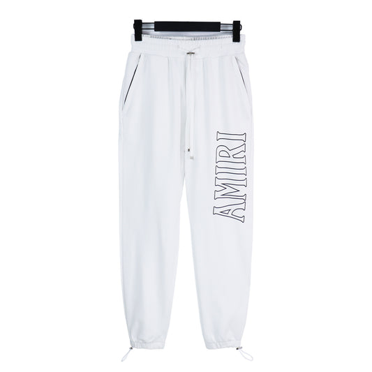 Amiri Trousers "White"