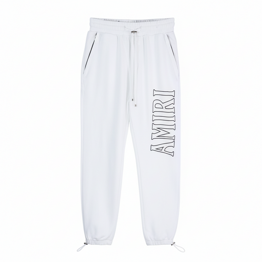 Amiri Trousers "White"