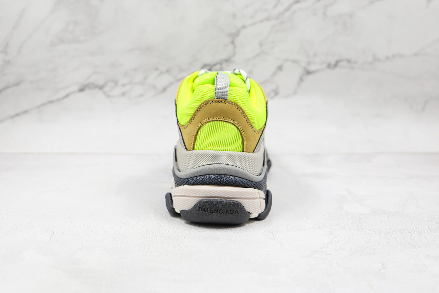 Balenciaga Triple S "Neon Yellow-Grey"