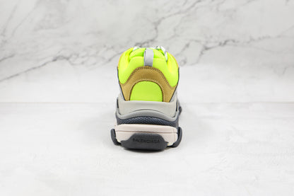 Balenciaga Triple S "Neon Yellow-Grey"