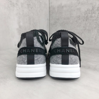 Chanel Interlocking CC "Black-Grey"