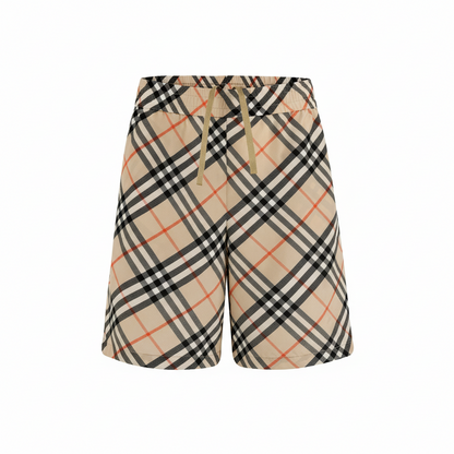 Burberry Check Silk Shorts