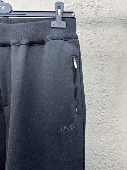 Dior Track Pants "Black Cahsmere and Cotton Knit"