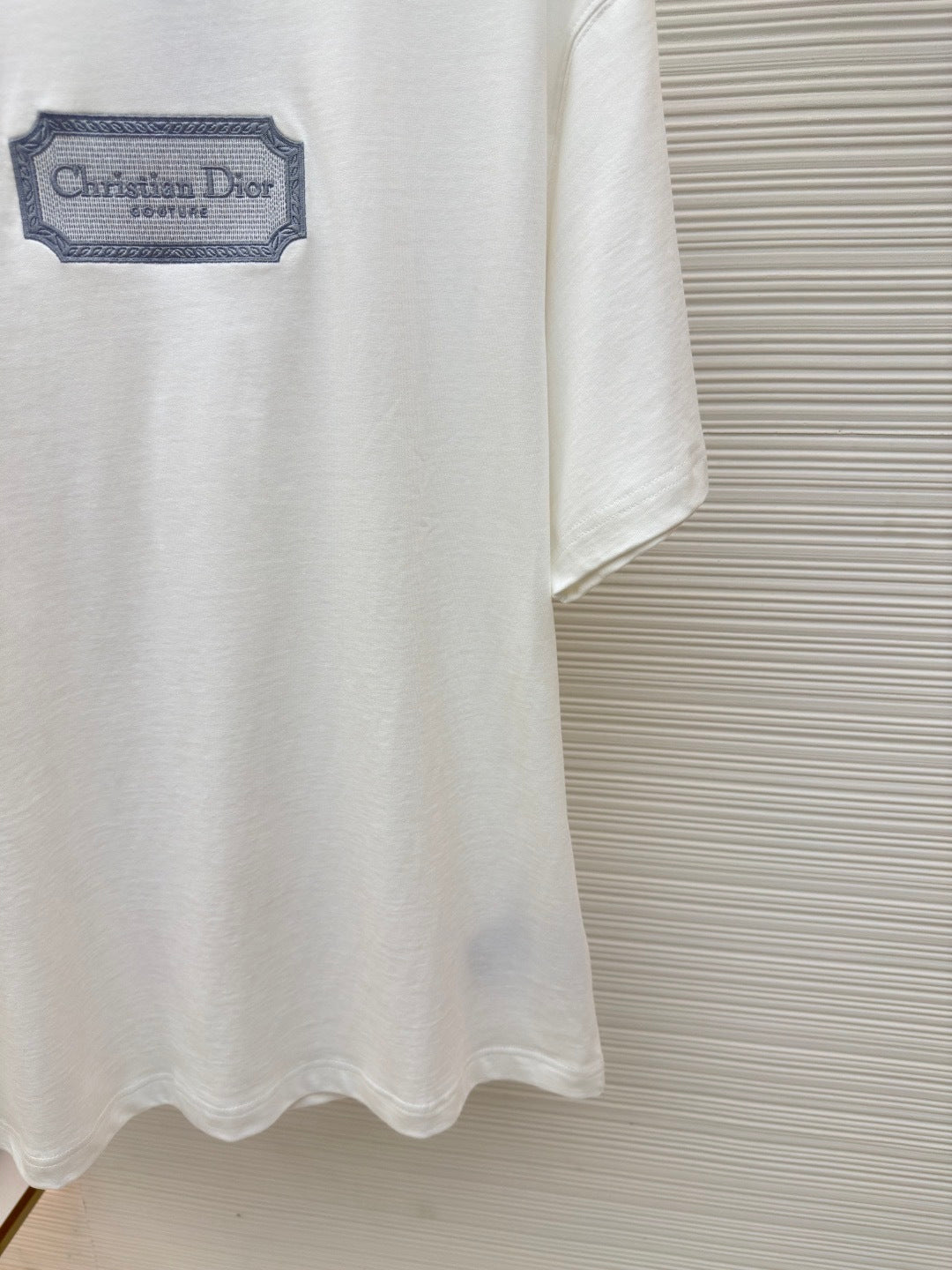 Dior Christian Dior Couture T-Shirt "White Cotton Jersey"