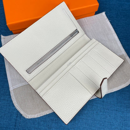 Hermes Bearn Wallet "White"