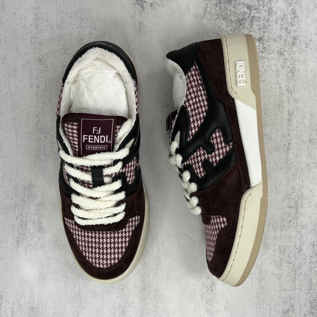 Fendi Match "Burgundy Red-Black"