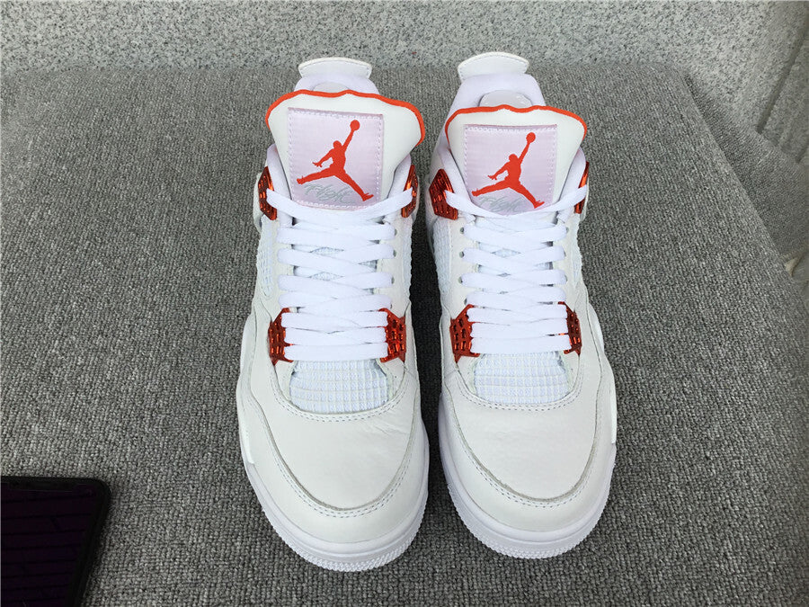 Air Jordan 4 Retro "Metallic Pack - Orange"