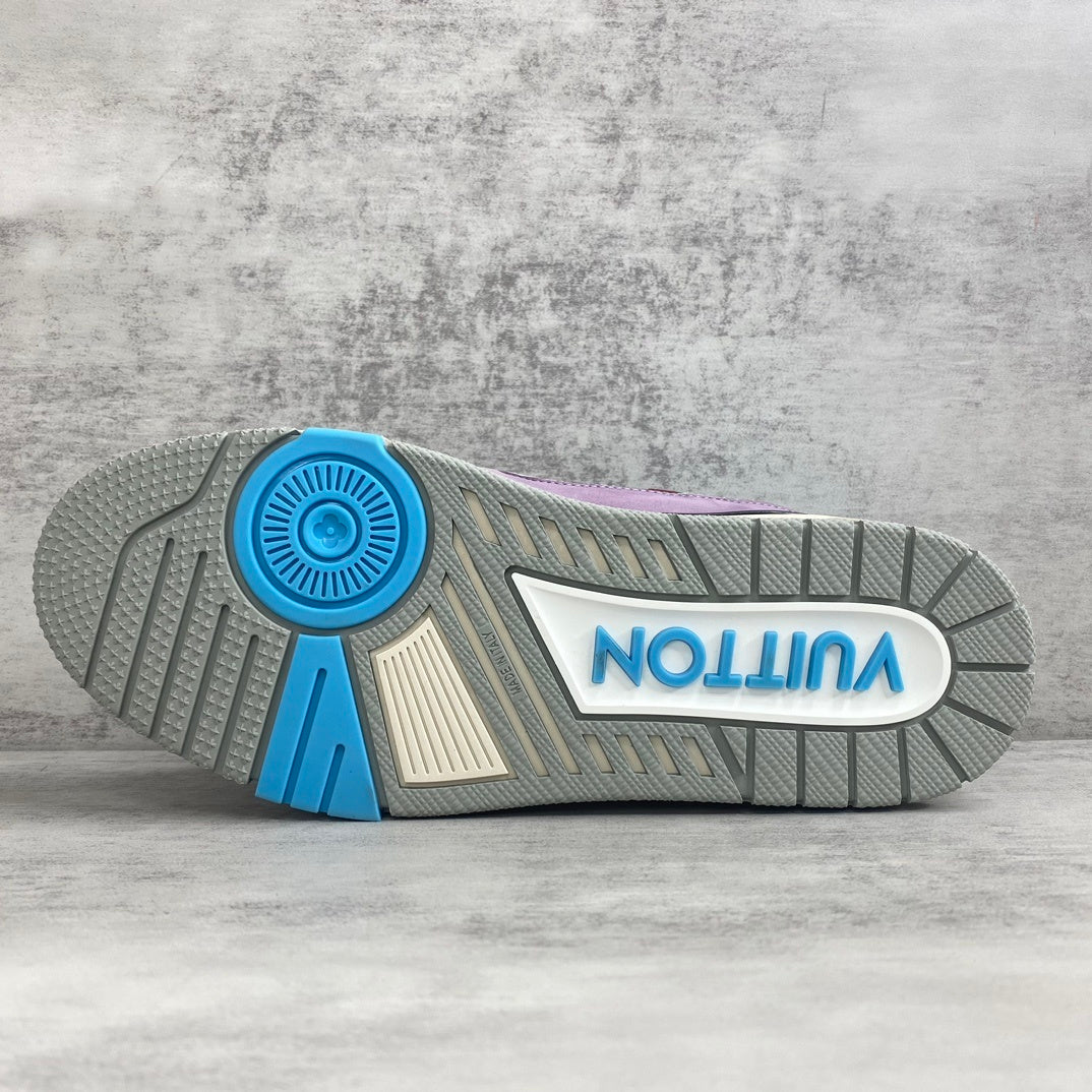 Louis Vuitton Trainers "Blue-Purple"