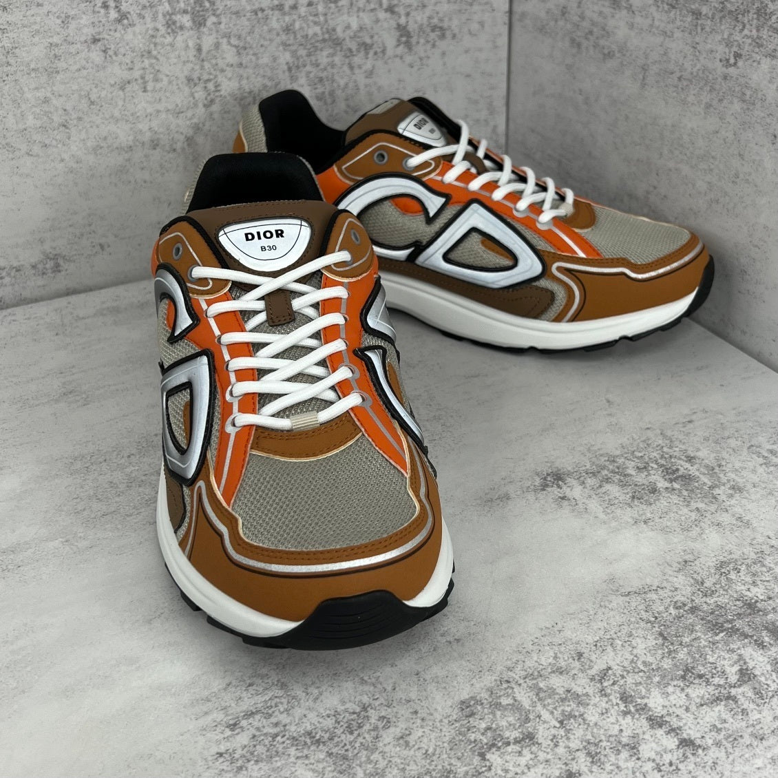Dior B30 "Grey-Brown-Orange"