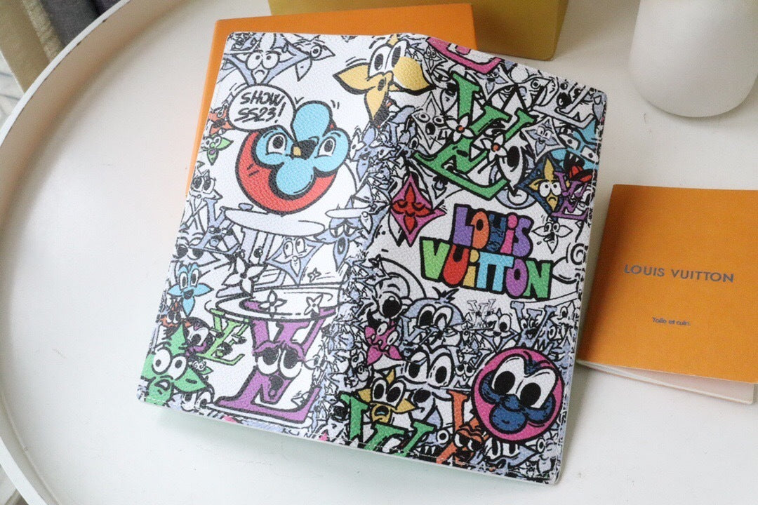 Louis Vuitton Brazza Wallet "Monogram Comics"