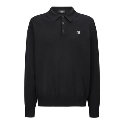 Fendi Polo Sweater "Black"