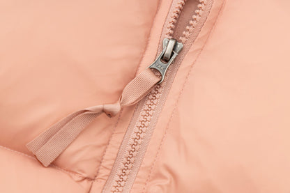 The North Face Nuptse Short Down Jacket "Peach Pink"