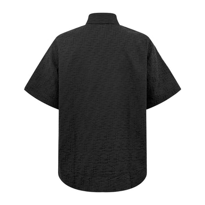 Fendi FF Monogram Short Shirt "Black"