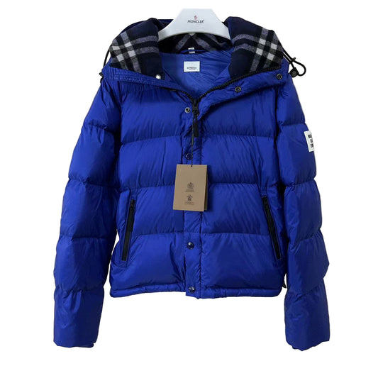 Burberry Detachable Sleeve Down Jacket "Blue"