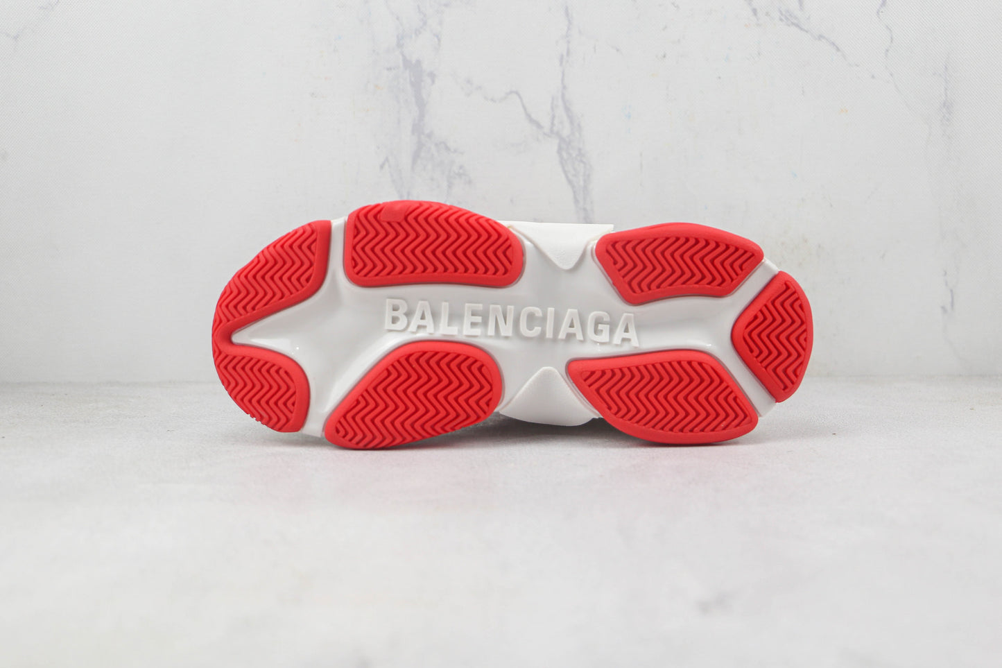 Balenciaga x Adidas Triple S "White-Red"