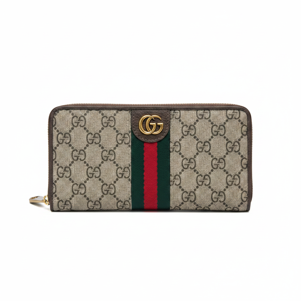 Gucci Ophidia Zip Around Wallet