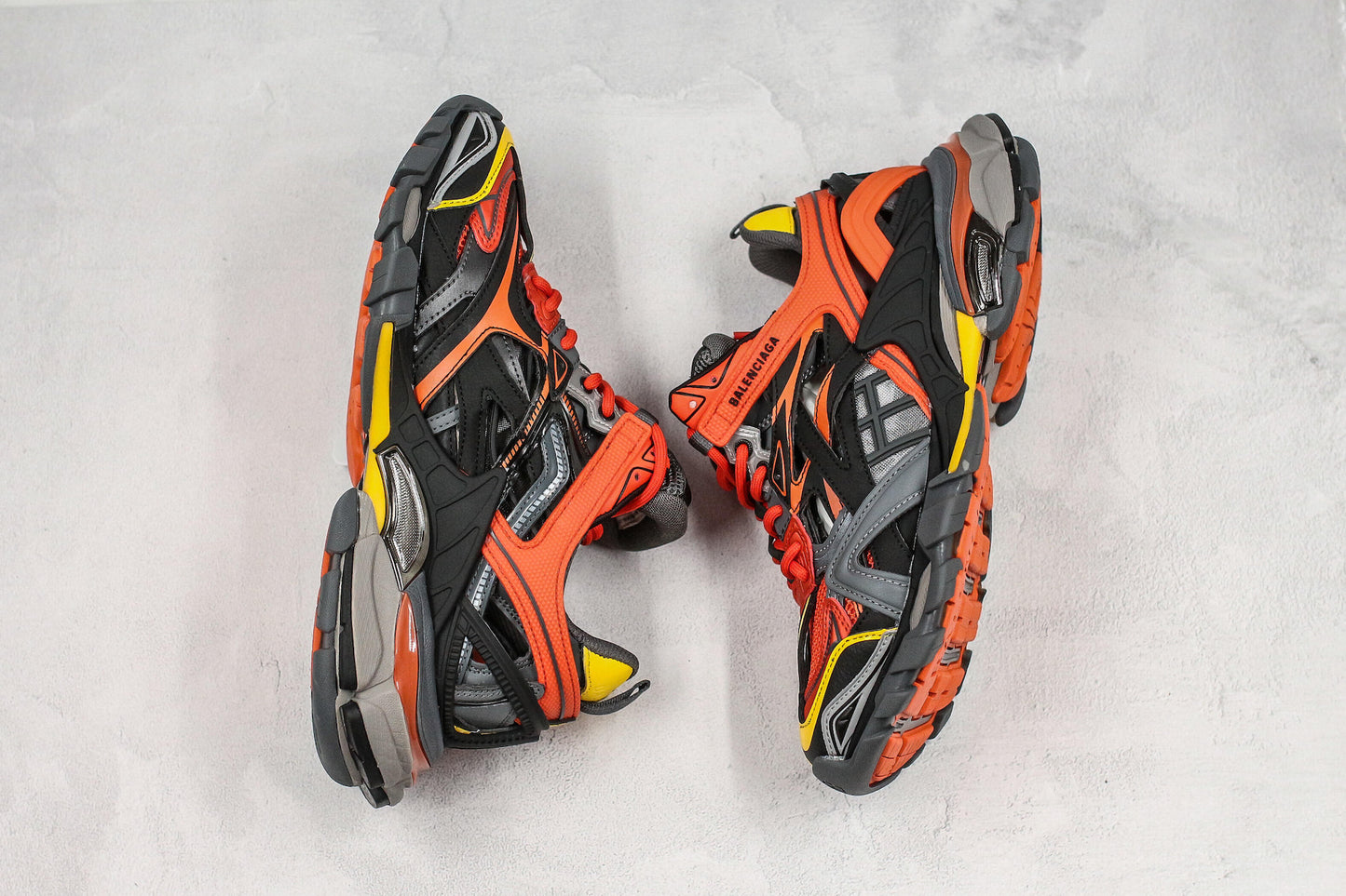 Balenciaga Track 2.0 "Black-Orange"