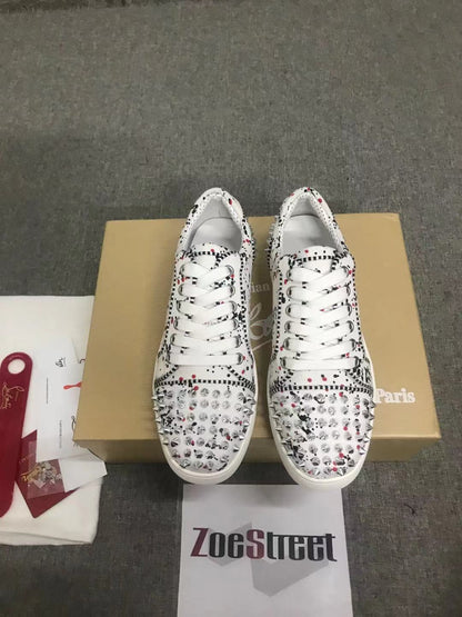 Christian Louboutin Seavaste 2 Flat "Toile Splash"
