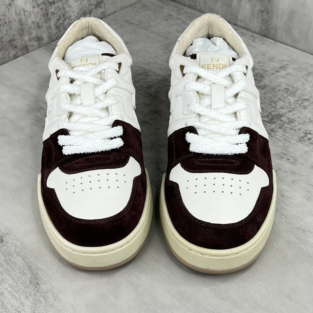 Fendi Match "White-Burgundy Red"