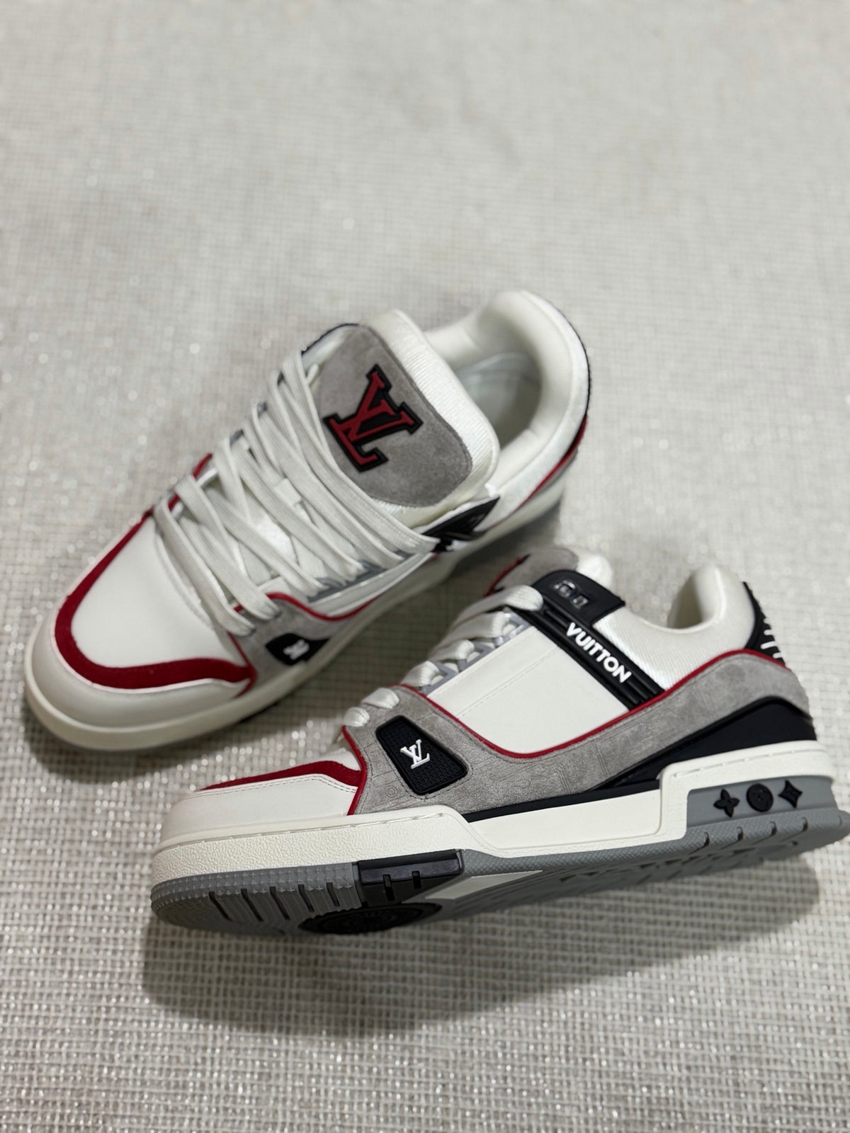 Louis Vuitton LV Trainer Sneaker "White-Grey"