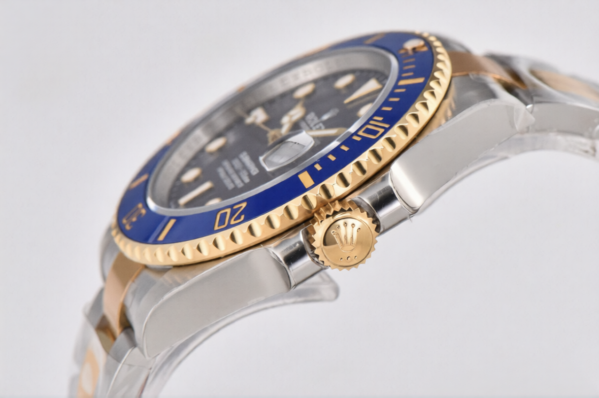 Rolex Submariner 41mm SS/YG Bracelet Blue Ceramic Dial