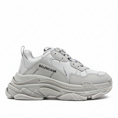 Balenciaga Triple S "Grey-All Over Logo"