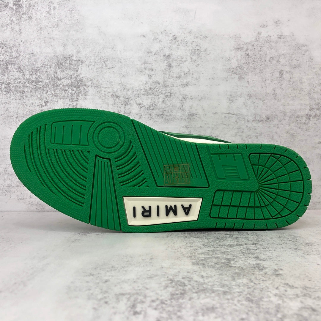 Amiri Skel Top High "White-Green"