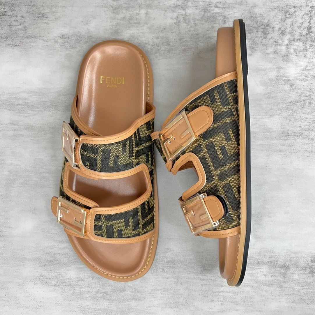 Fendi Sandals "Camel"