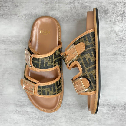 Fendi Sandals "Camel"