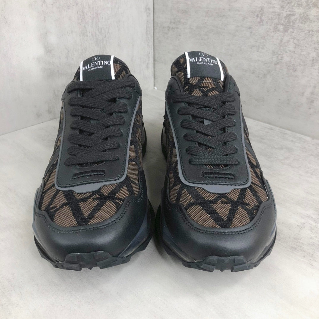 Valentino Garavani Netrunner "Black-Brown Monogram"