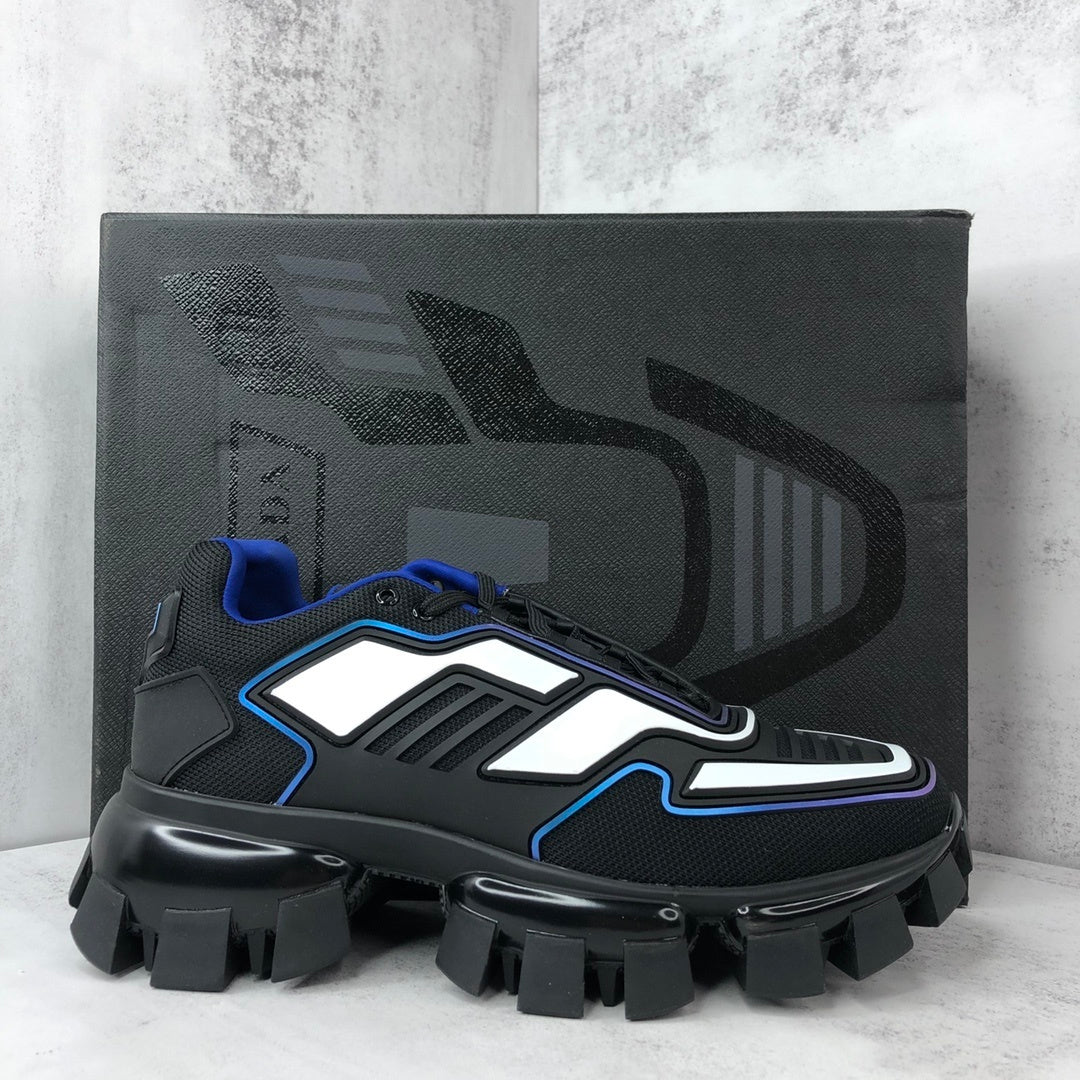 Prada Cloudbust Thunder Low "Black-White-Purple"
