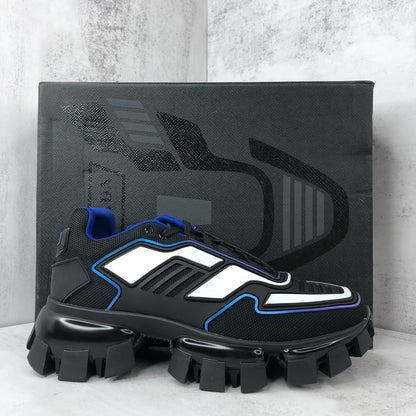 Prada Cloudbust Thunder Low "Black-White-Purple"