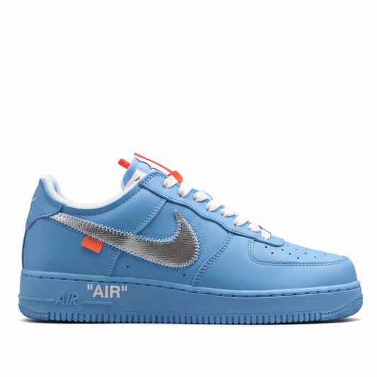 Off-White x Nike Air Force 1 "MCA University Blue"