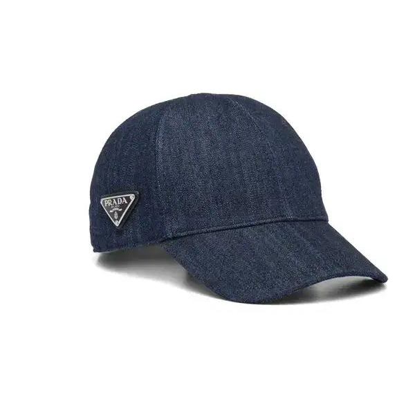 Prada Denim Baseball Cap