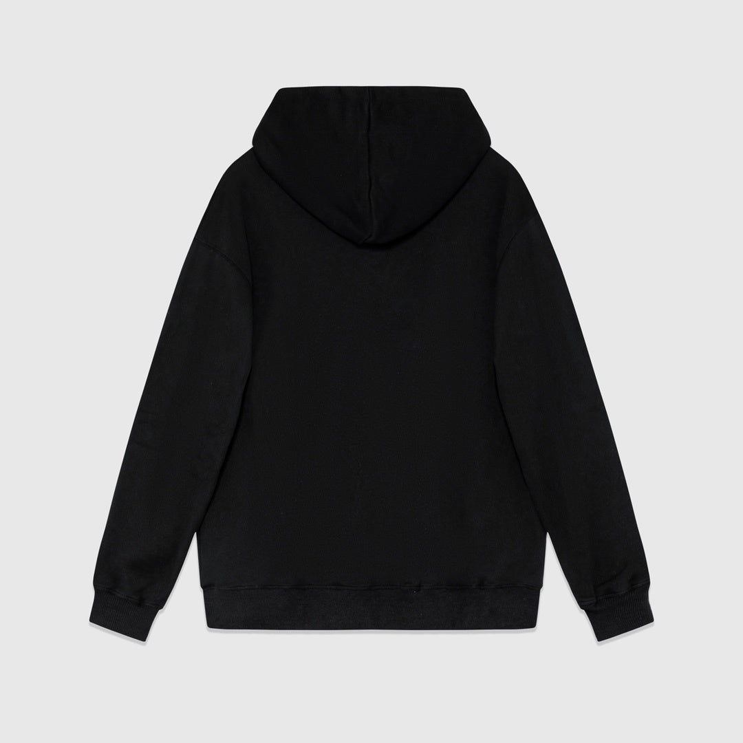 Burberry Logo Print Hoodie "Black"