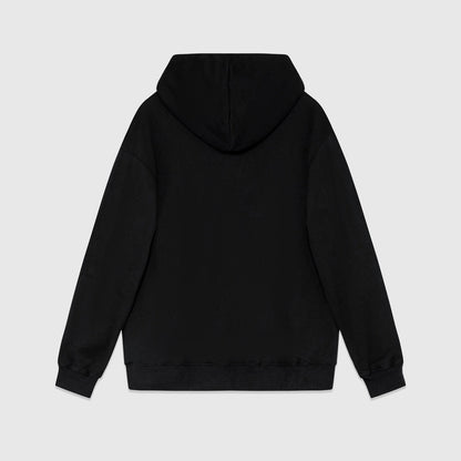 Burberry Logo Print Hoodie "Black"