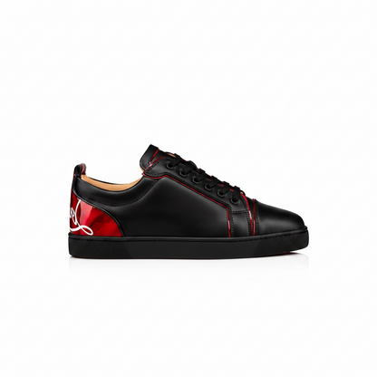 Christian Louboutin Fun Louis Junior "Black-Red"