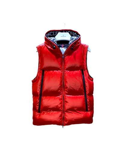 Moncler Agneaux Down Vest "Red"