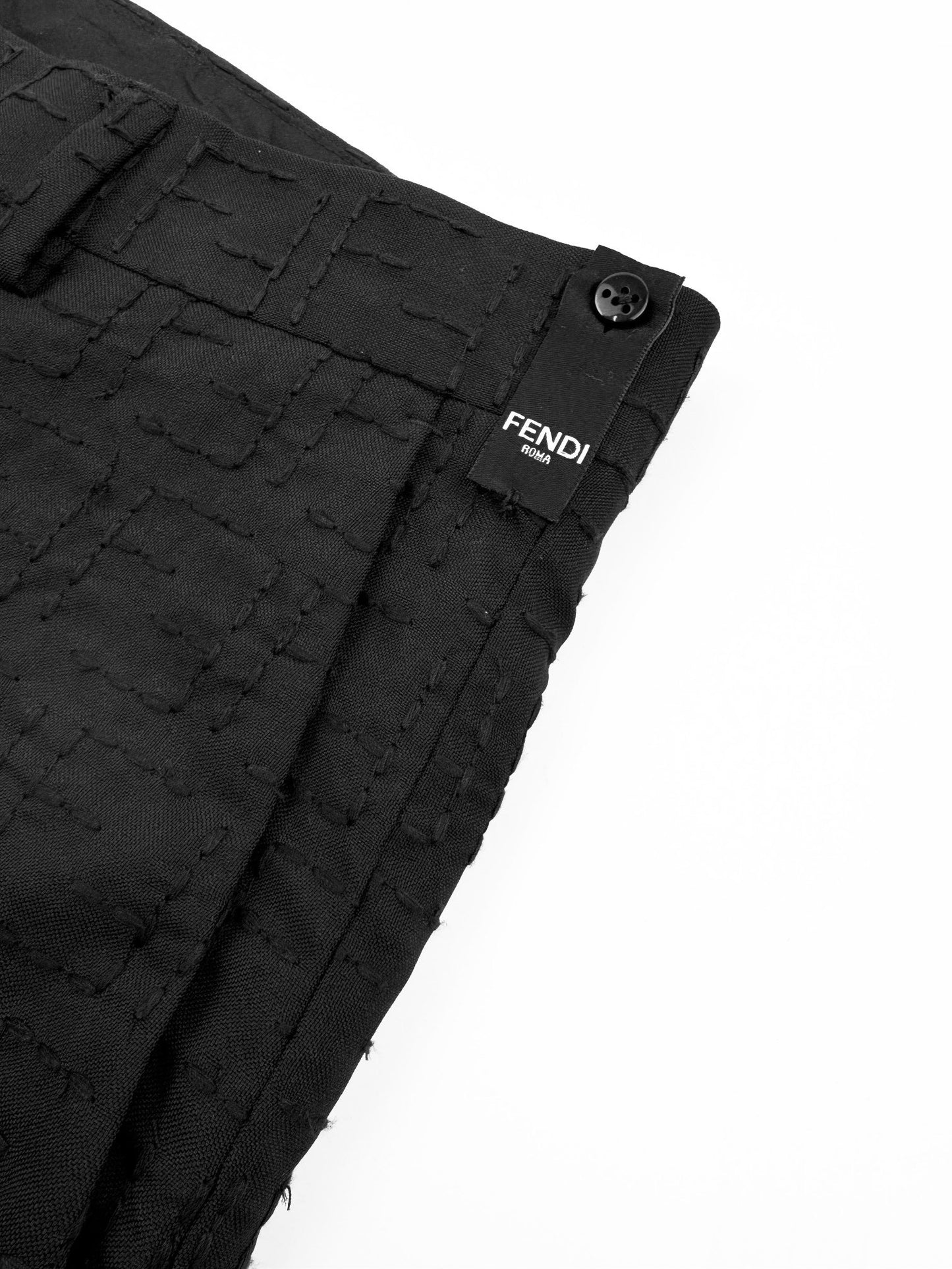 Fendi FF Monogram Shorts "Black"