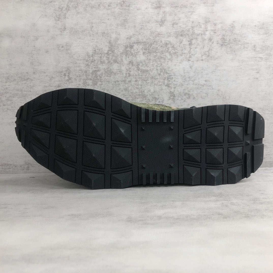 Valentino Garavani Netrunner "Green-Black-Beige Monogram"