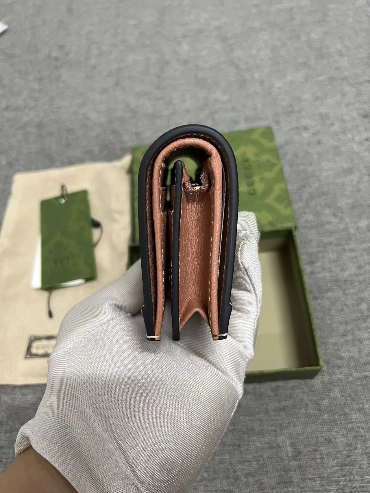 Gucci Ophidia GG Card Case Wallet